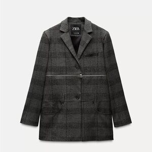 ZARA ZIPPERED BLAZER DRESS SUPER UNIQUE & CUTE